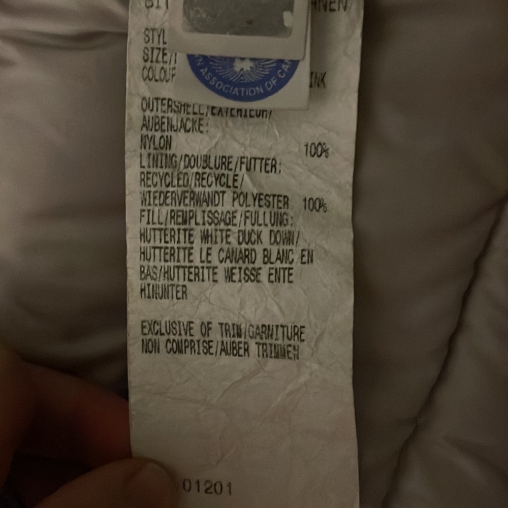 Canada Goose Pink Hooded Jacket - Picture 15 of 15